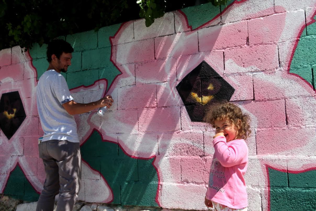 Sokak Sanatı-Graffiti  Bornova duvarlarında