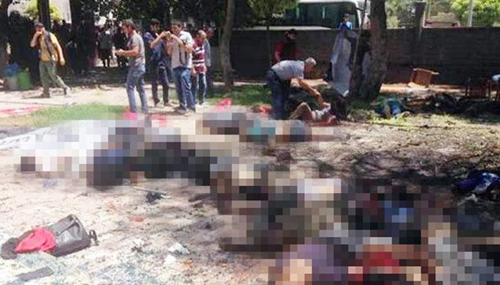 Suruç’ta büyük patlama