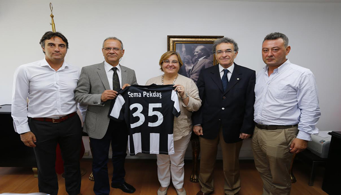 Altay’dan Pekdaş’a ziyaret