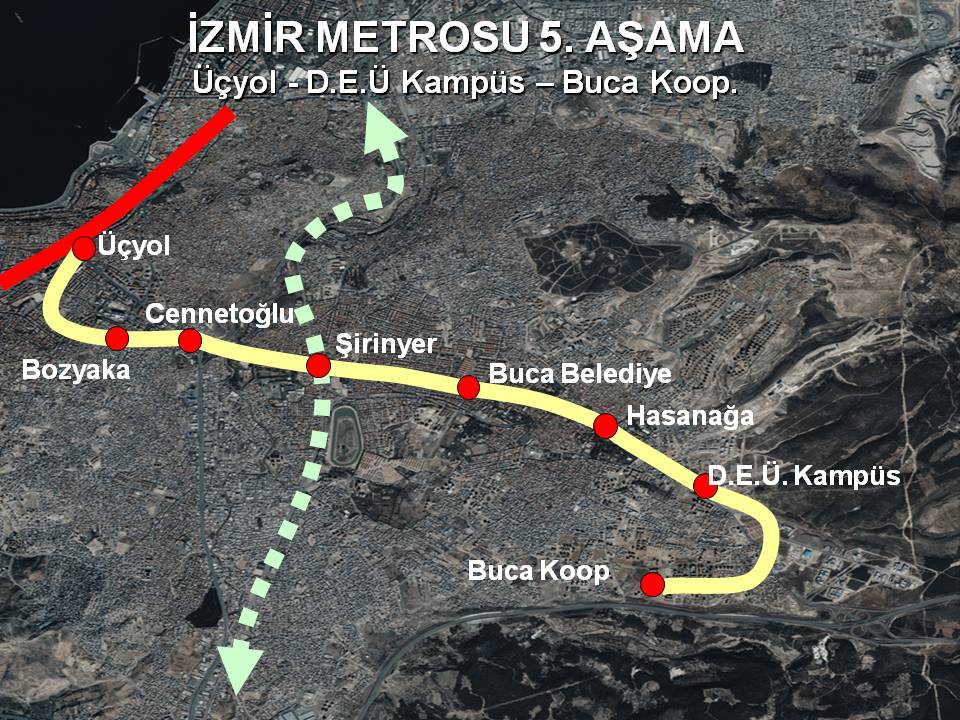 Buca Metrosu için ilk ihale yapıldı