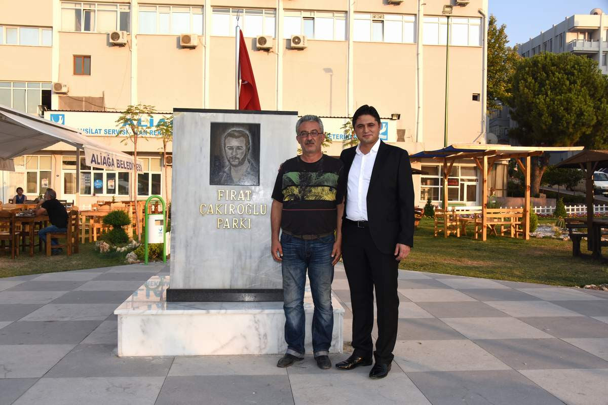 FIRAT ÇAKIROĞLU PARKI’NA DUYGULANDIRAN ZİYARET