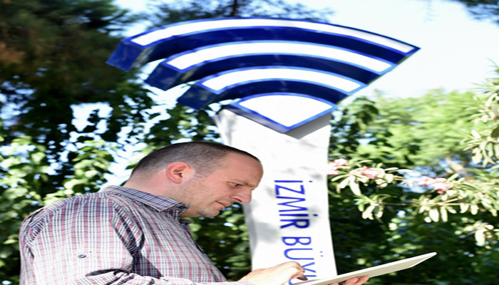 İEF’de “kablosuz ve ücretsiz” internet keyfi