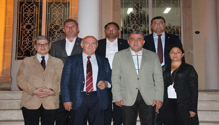 CHP HEYETİNDEN VALİ TOPRAK’A TERÖR ZİYARETİ