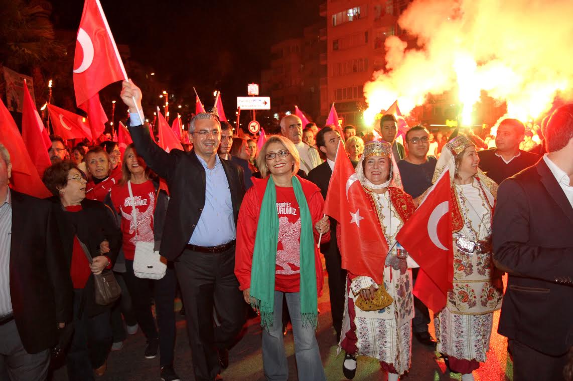 Cumhuriyet’e muhteşem kutlama