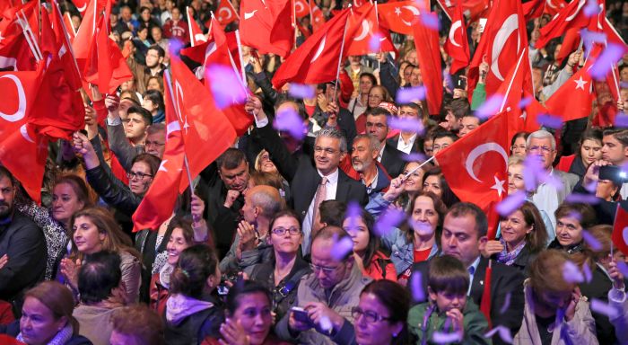 Karşıyaka'da 'Cumhuriyet' coşkusu