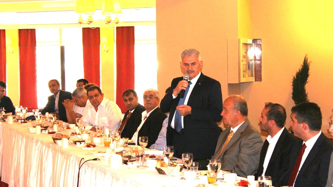 BİNALİ YILDIRIM ALEVİ DERNEKLERİ İLE BULUŞTU