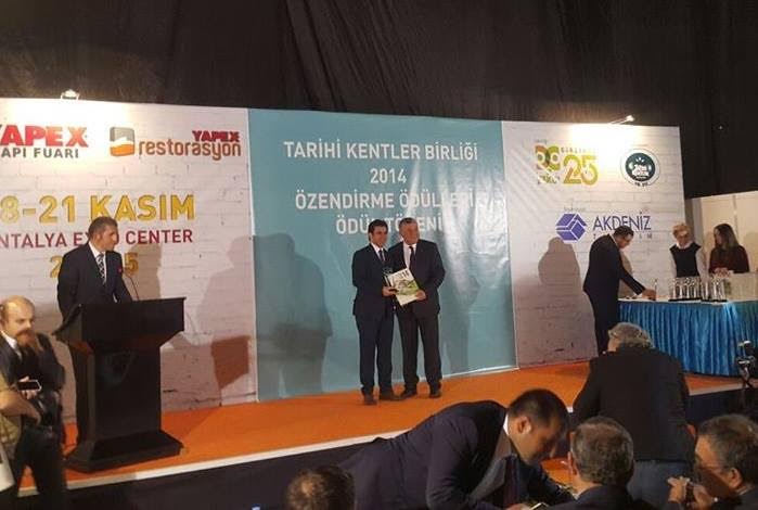 BERGAMA BELEDİYESİ’Nİ ONURLANDIRAN ÖDÜL