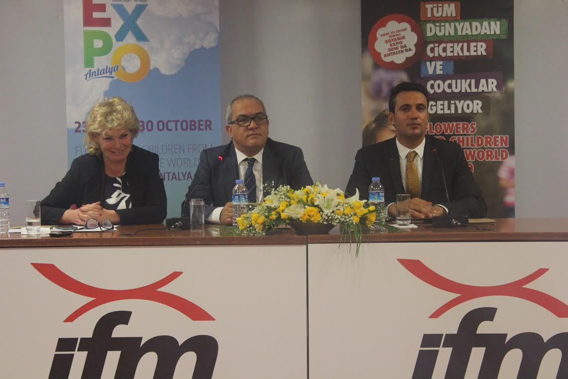 EXPO 2016 Antalya Flower Show’da tanıtıldı