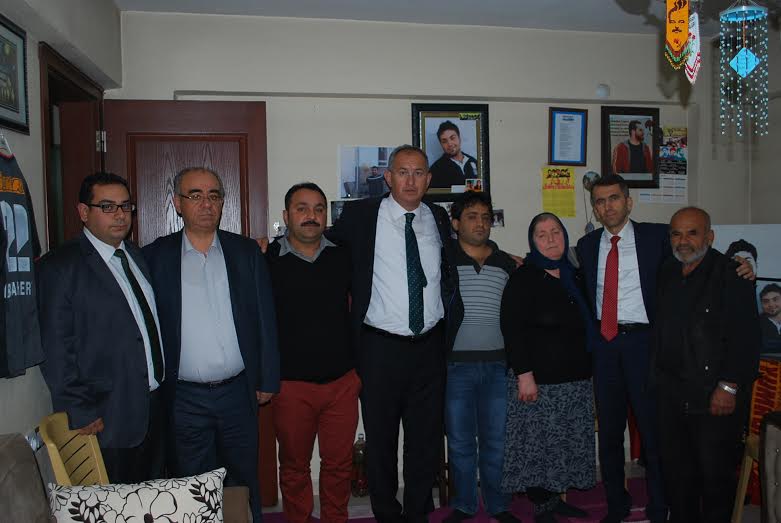 Sertel’den ilk ziyaret acılı ailelere