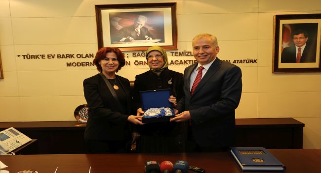 Bakan Ramazanoğlu'ndan Büyükşehir'e ziyaret
