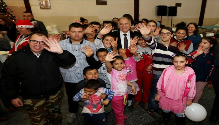 Engelli vatandaşlar 2015’e eğlenerek veda etti