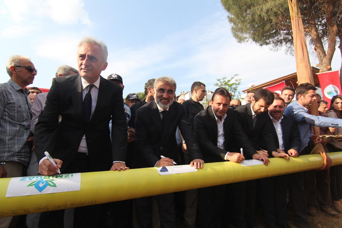 Menderes’te Doğalgaz Kullanılmaya Başlandı