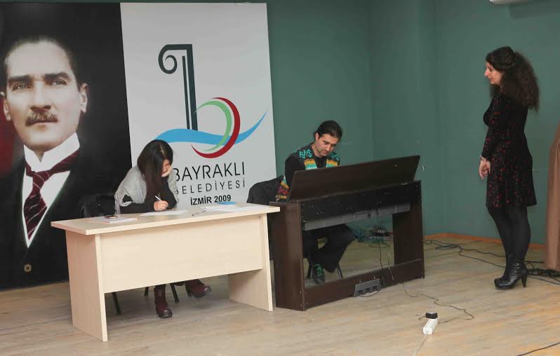 Bayraklı’da çok sesli koro seçmeleri yapıldı