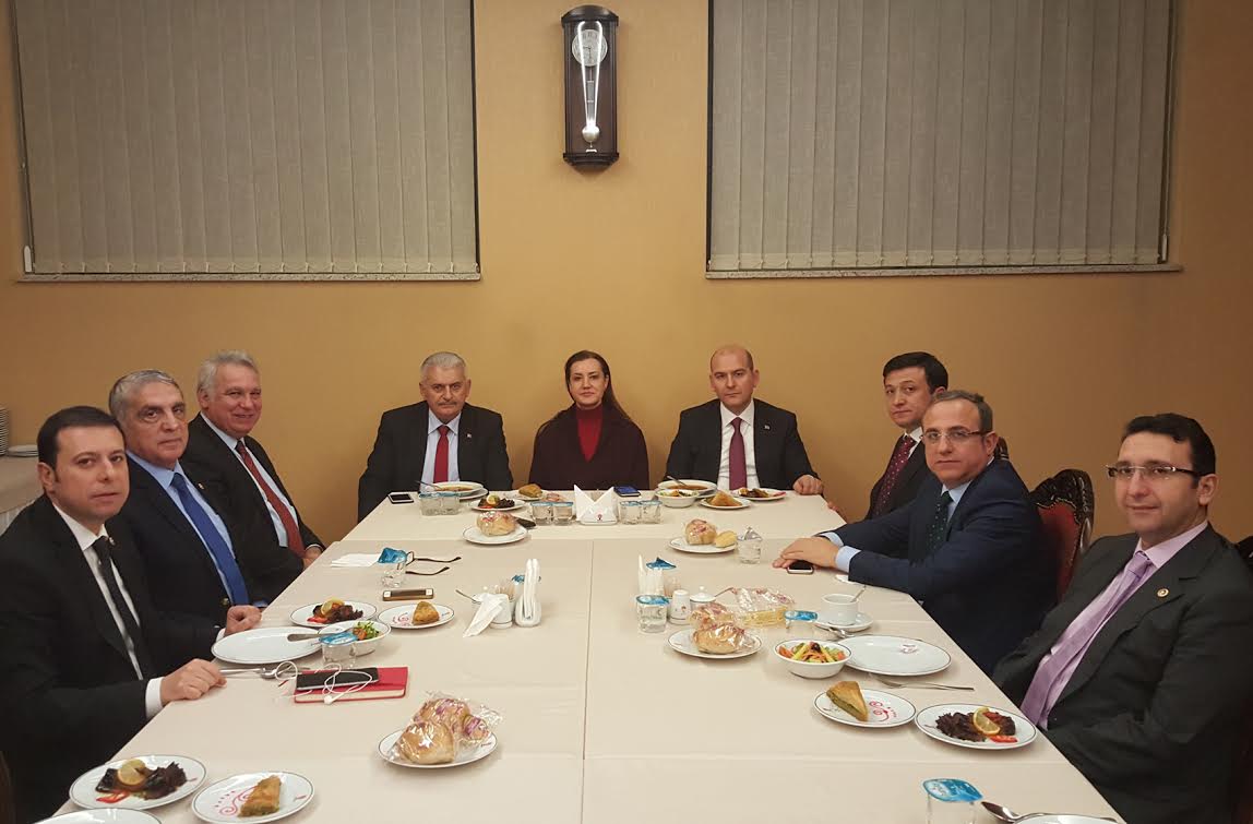 HOTAR İZMİR MİLLETVEKİLLERİNİ MİSAFİR ETTİ
