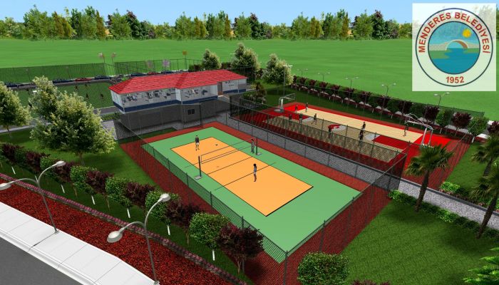 Cüneytbey’e Modern Spor Tesisi