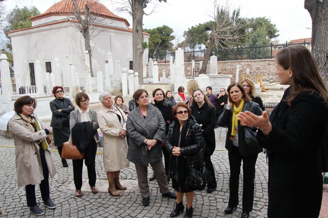 Başkan eşlerine tarih turu