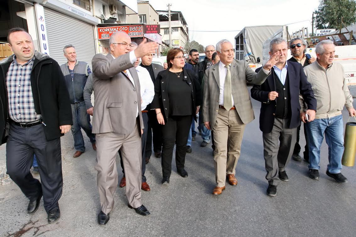 Başkan Pekdaş’tan sanayi esnafına ziyaret