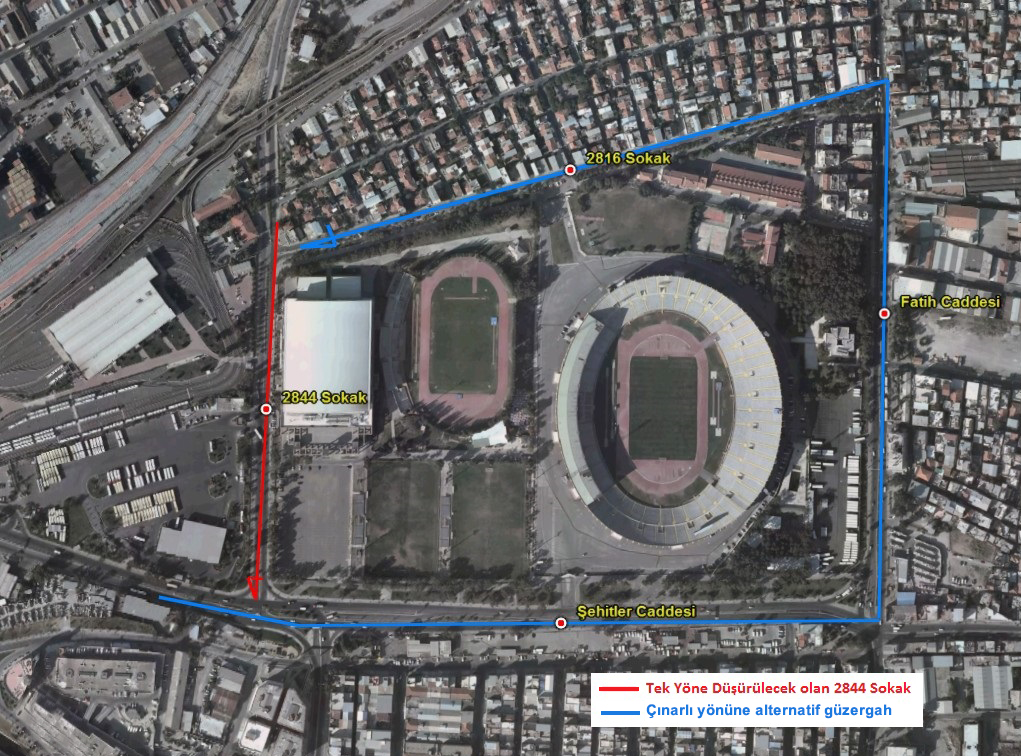 Halkapınar’da yeni trafik düzenine geçiliyor