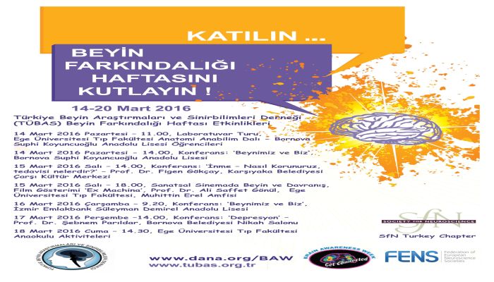 Beyin Haftası Dünya’da 19, Türkiye’de 18 Yaşında!