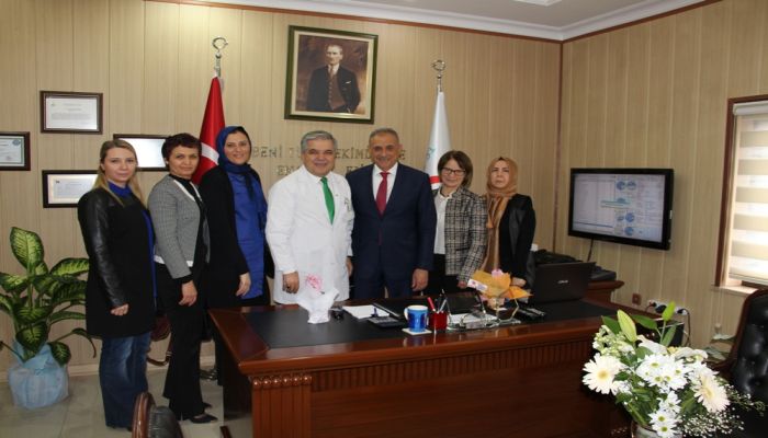 Başkan Badem, 14 Mart’ta Başhekimi ziyaret etti