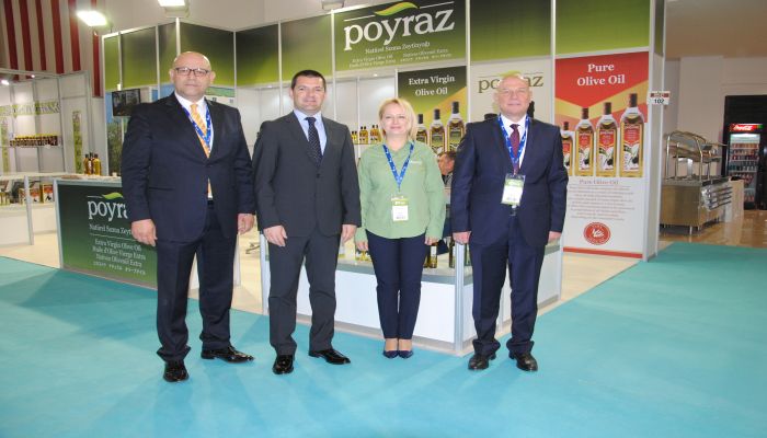 Poyraz Zeytinyağı’na fuarda büyük ilgi