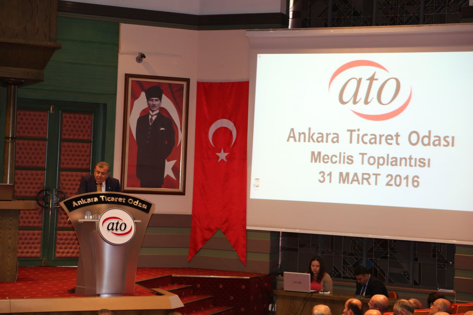 ATO’DAN ANKARA’YA 3,5 MİLYON TL’LİK “CAN SUYU”
