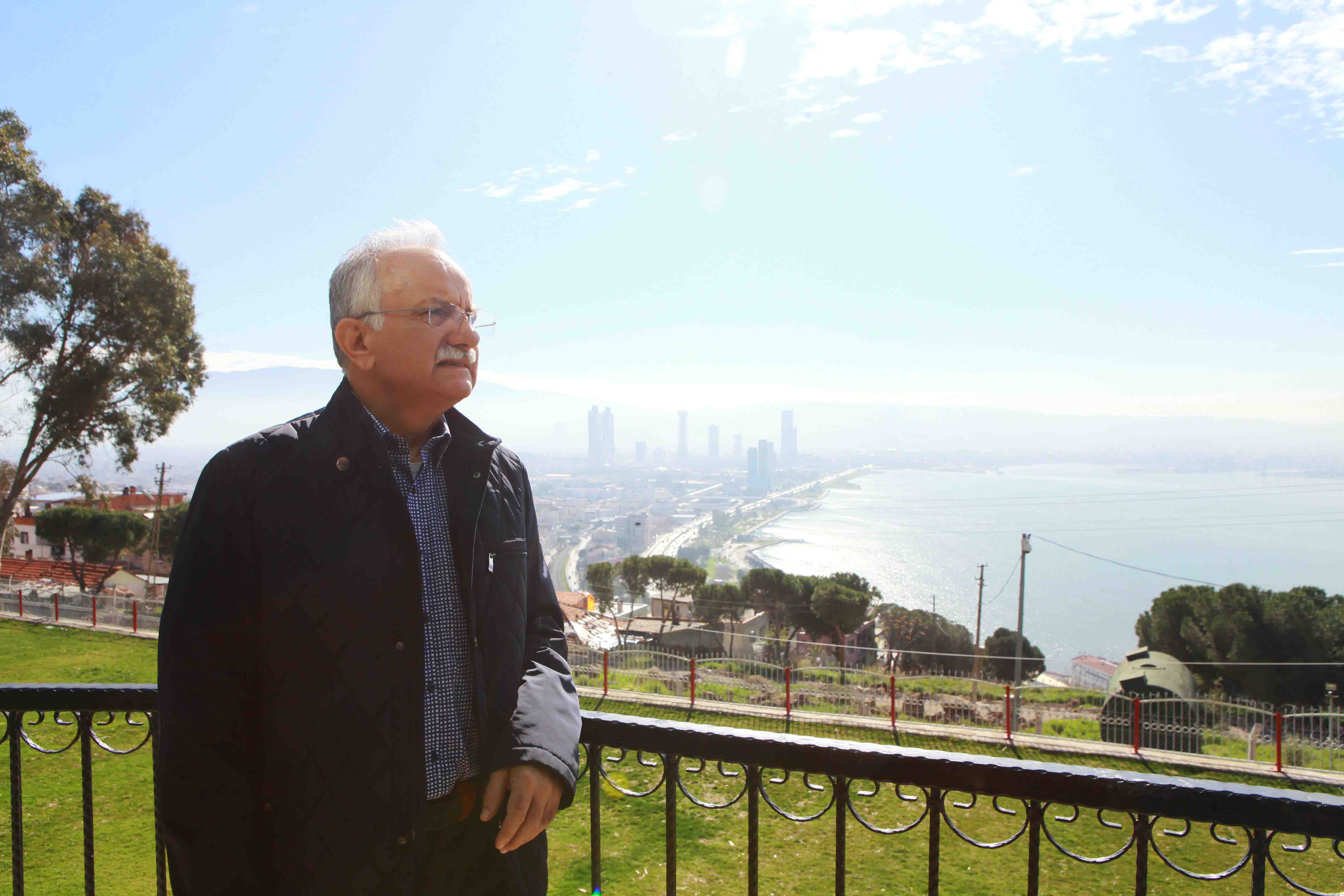 Körfez manzaralı Teras Park’a