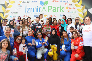 Anne-Kız, pistte tek yürek!