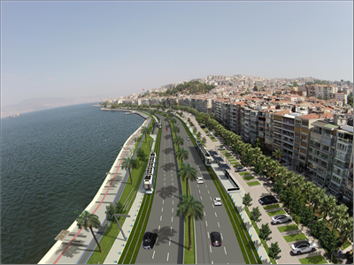 Sahil Bulvarı'nda “yeşil operasyon”