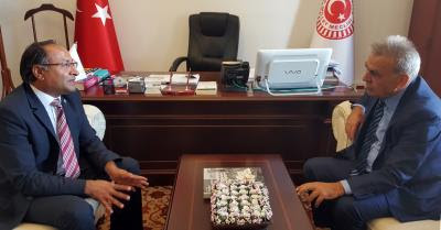 Ankara’da sürpriz buluşma