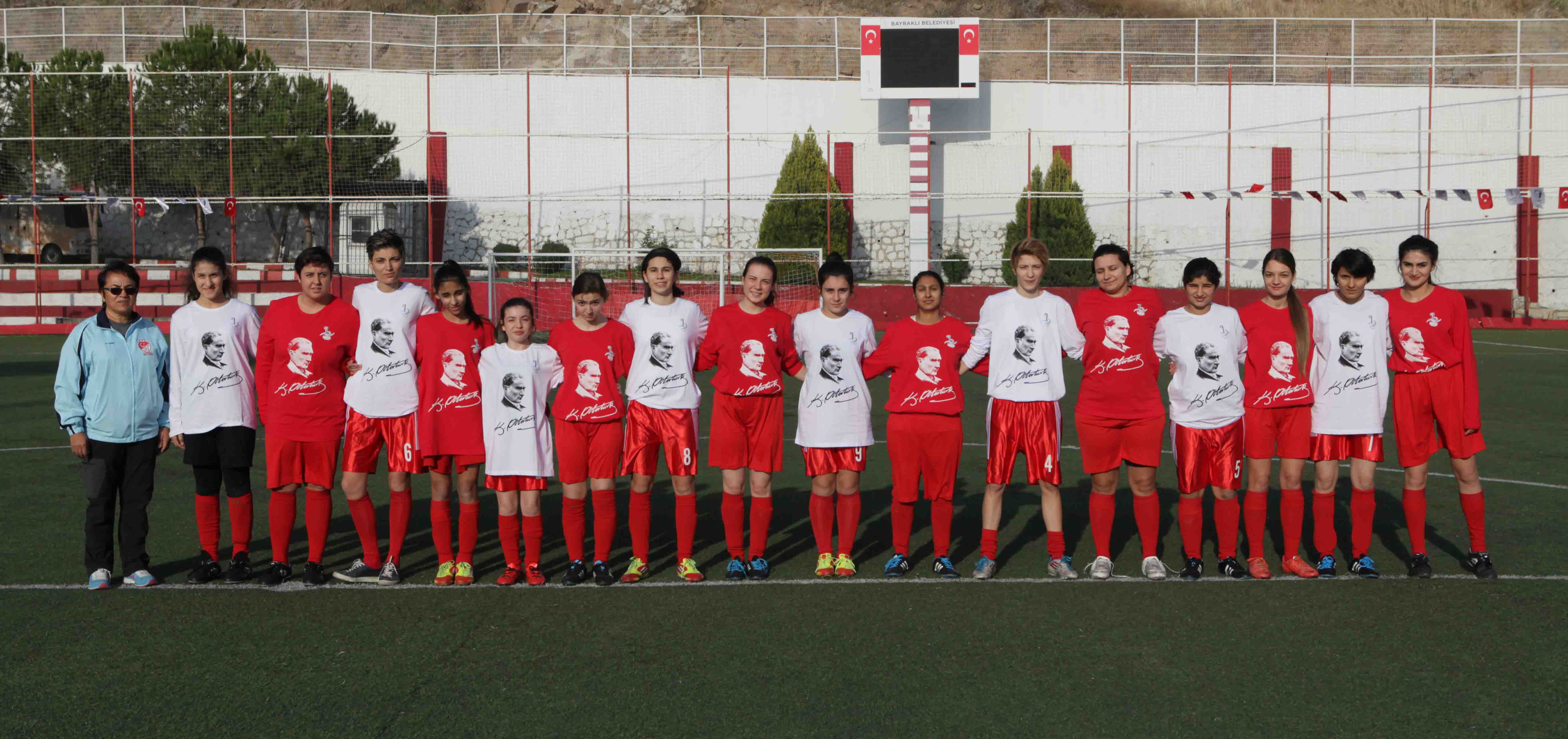 Kadın hakları için sahaya çıktılar!