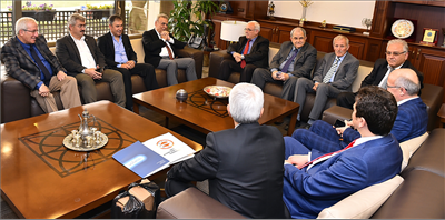 Teşekküre geldiler