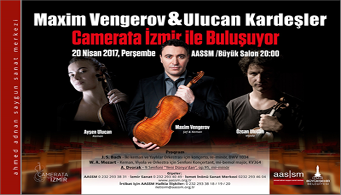 Grammy ödüllü Vengerov İzmir’e geliyor