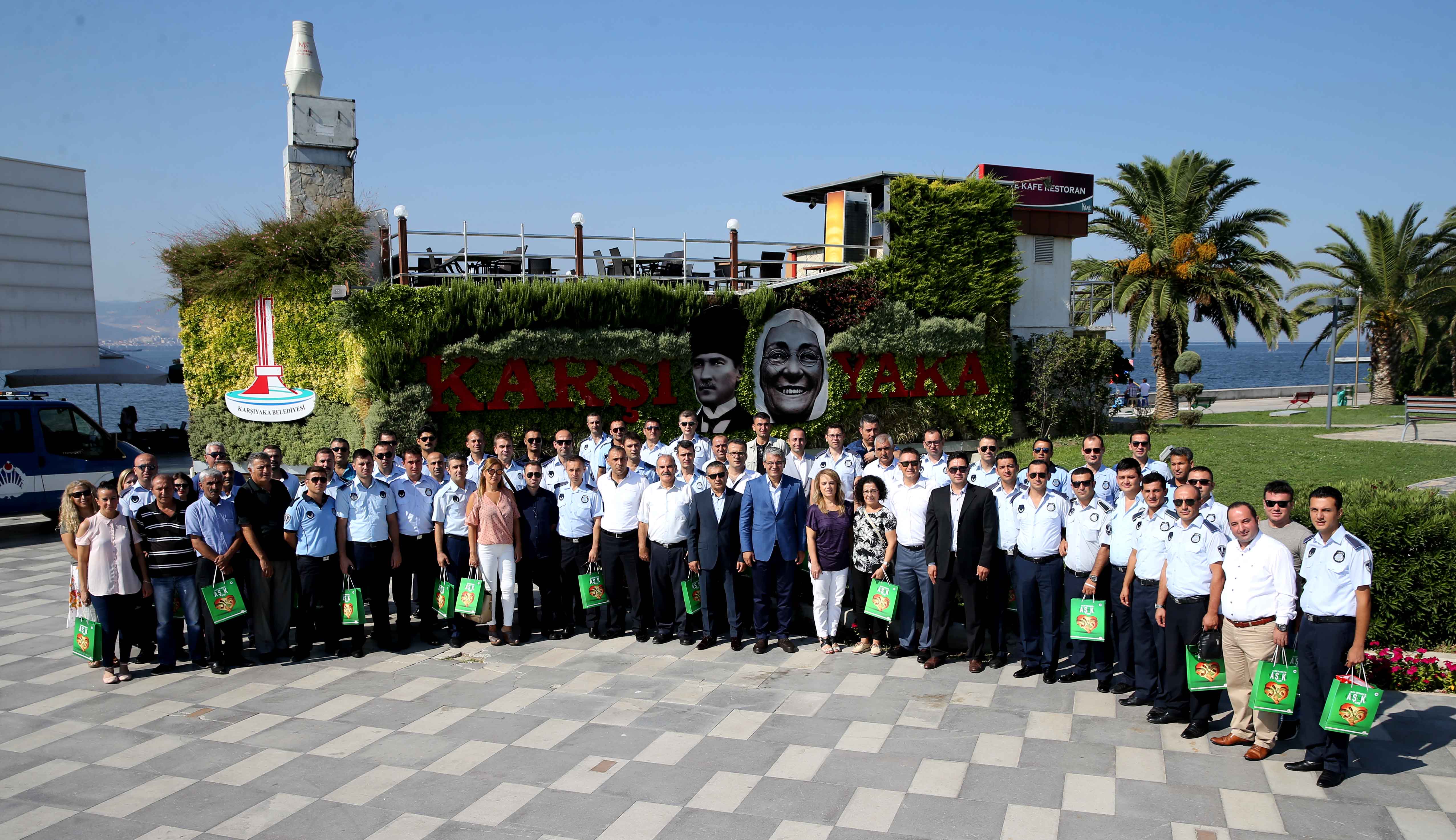Karşıyaka Zabıtası 61. yılı kutladı