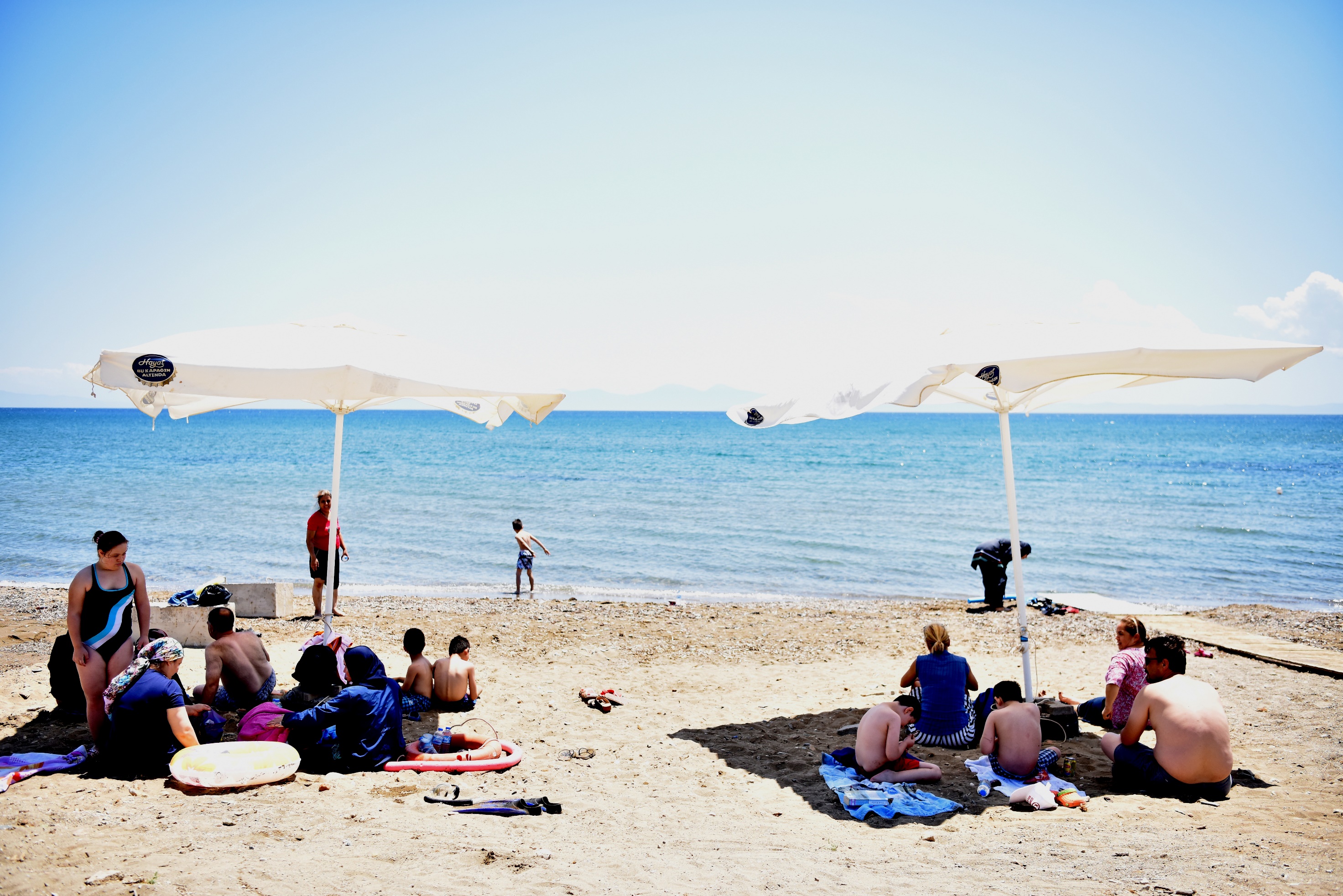 Deniz keyfine engel yok