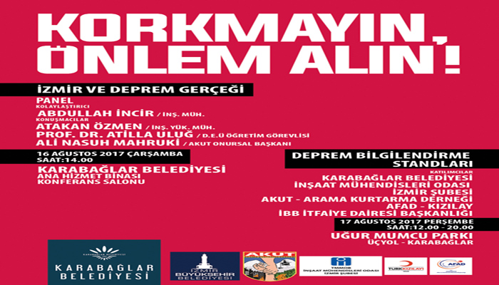 Karabağlar 17 Ağustos’u unutmadı