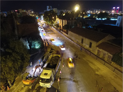 Konak Tramvayı'nda 7x24 mesai