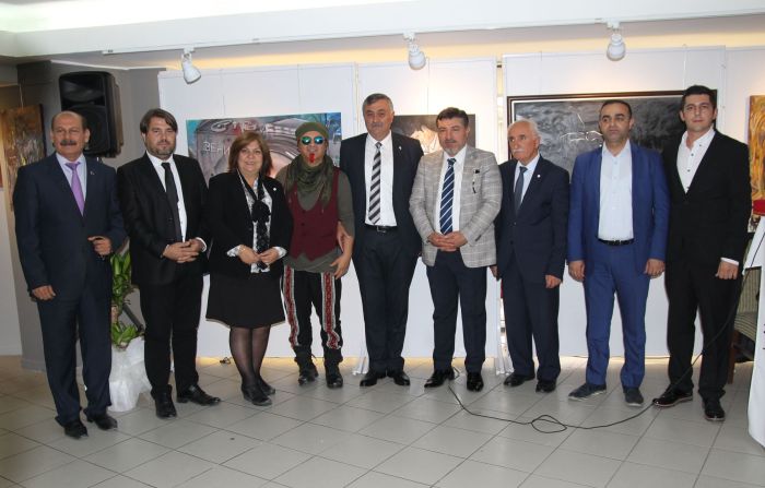 "SANATTAN İYİLİĞE" SERGİSİ AÇILDI