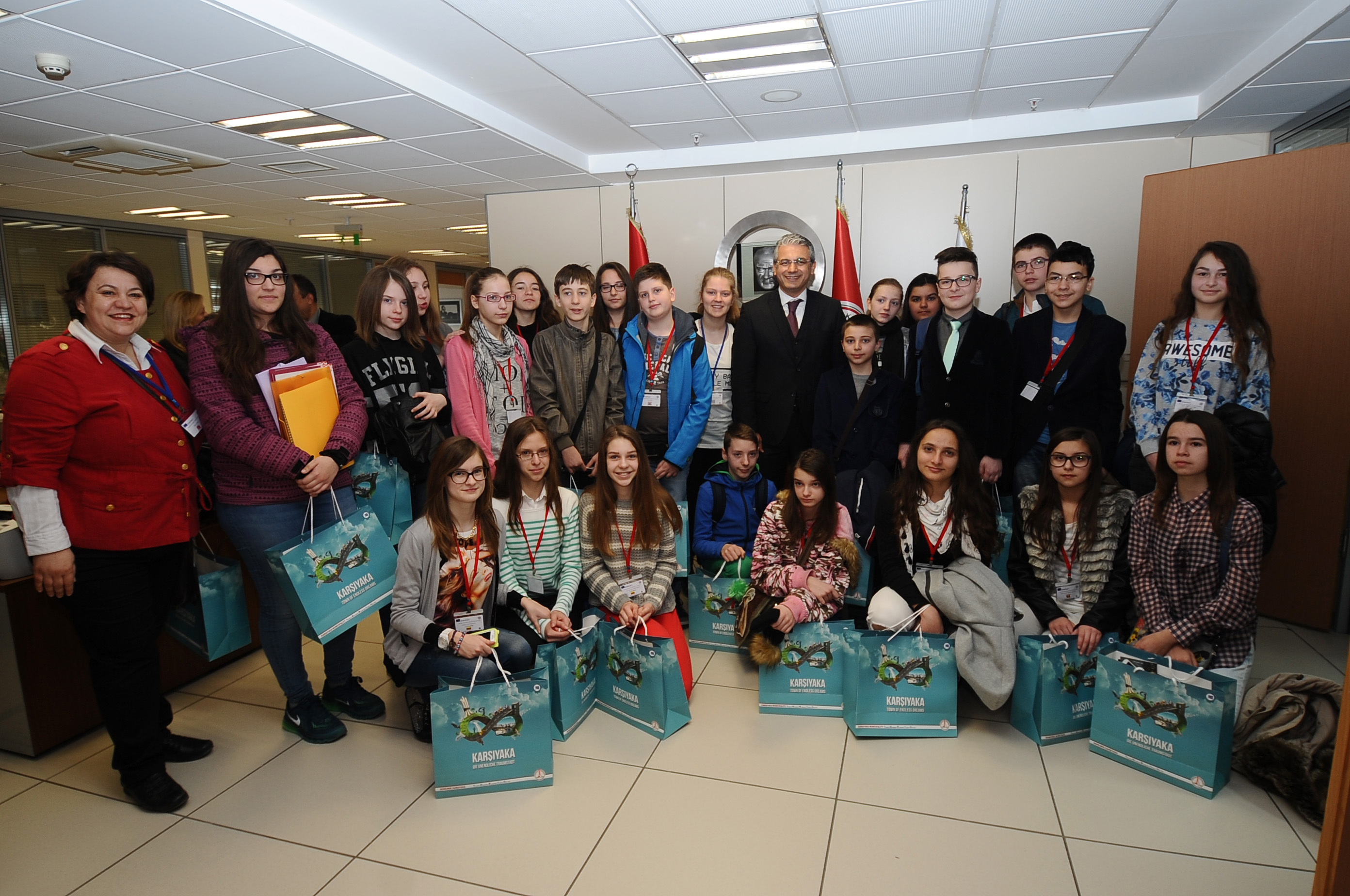Avrupalı gençler ‘Karşıyaka’ya gelecek