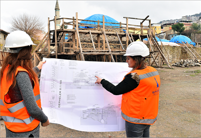 Namazgah Hamamı yeniden doğuyor