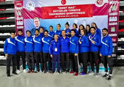 Antalya’dan 5 madalyayla döndüler