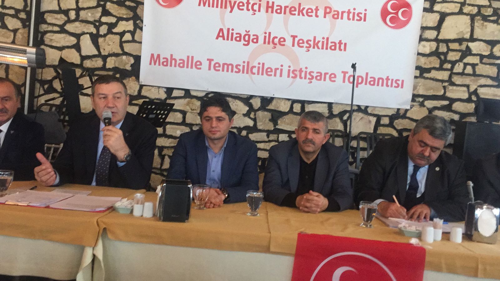 “Aliağa’da MHP’nin Hizmeti Kesintisiz Devam Edecektir.”