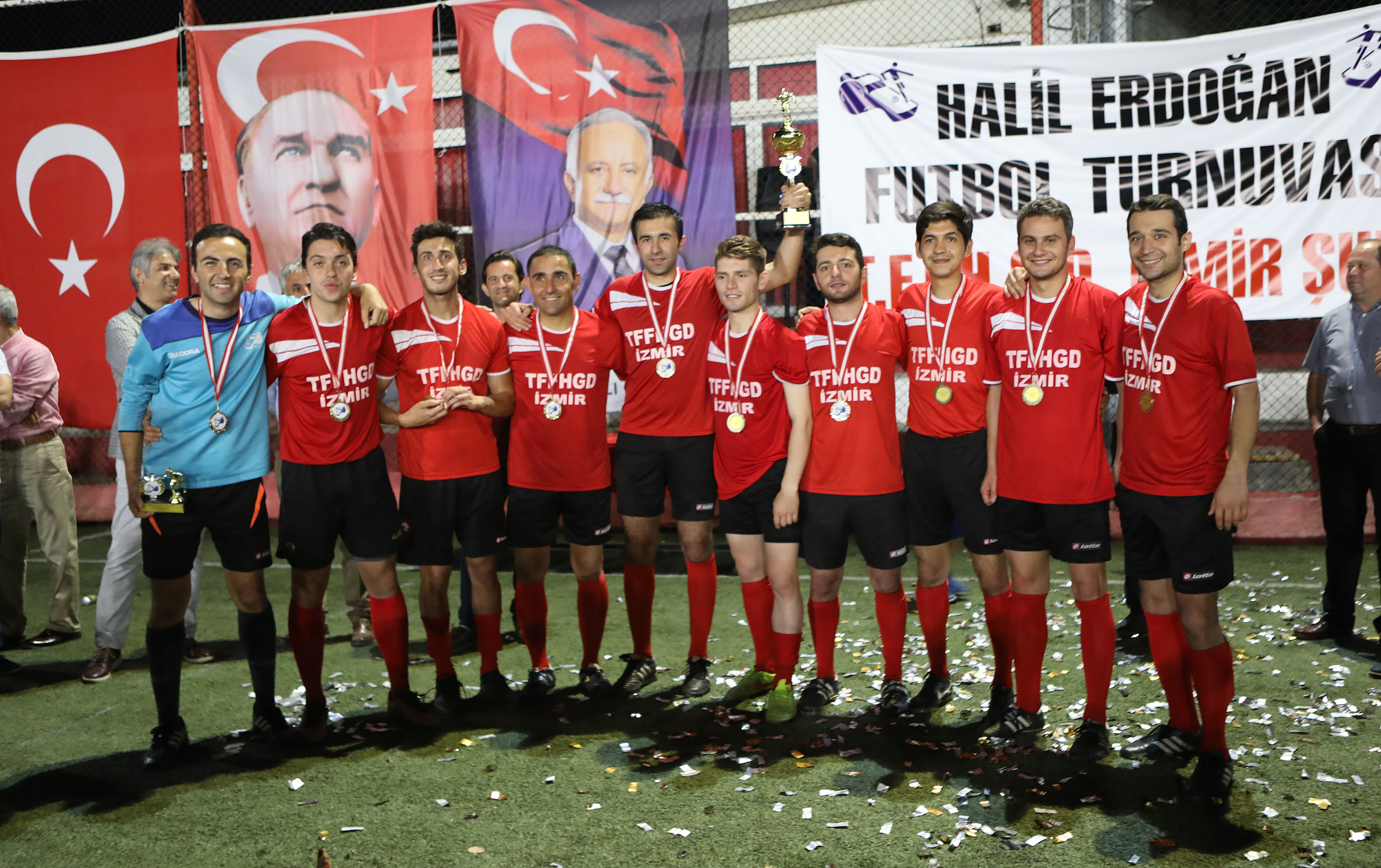 Hakemler Bayraklı’da Yarıştı