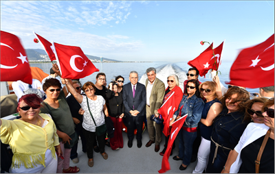 Güzelbahçe'de erken bayram
