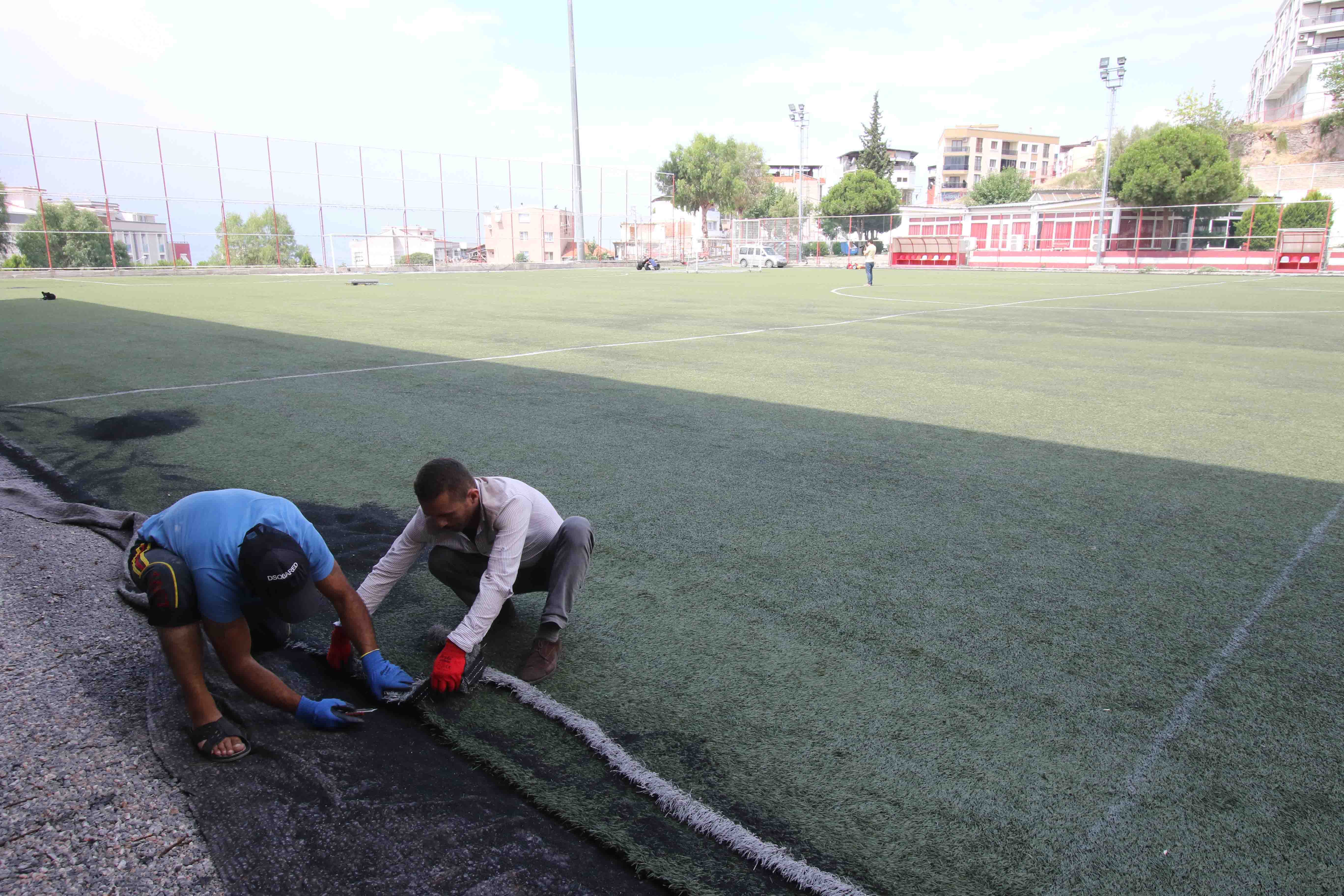 Şehit Ümit Boz Spor Tesisi Yenileniyor