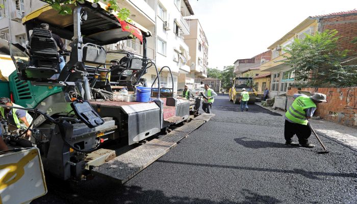 Buca sokakları yenileniyor