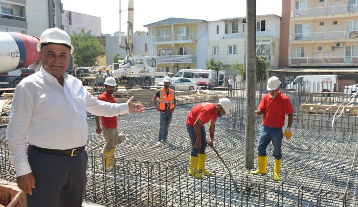 Çiğli’de Uğur Mumcu Semt Merkezinin Temeli Atıldı