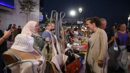 “El Emeği Gece Pazarı” kadınlara kazanç kapısı oldu