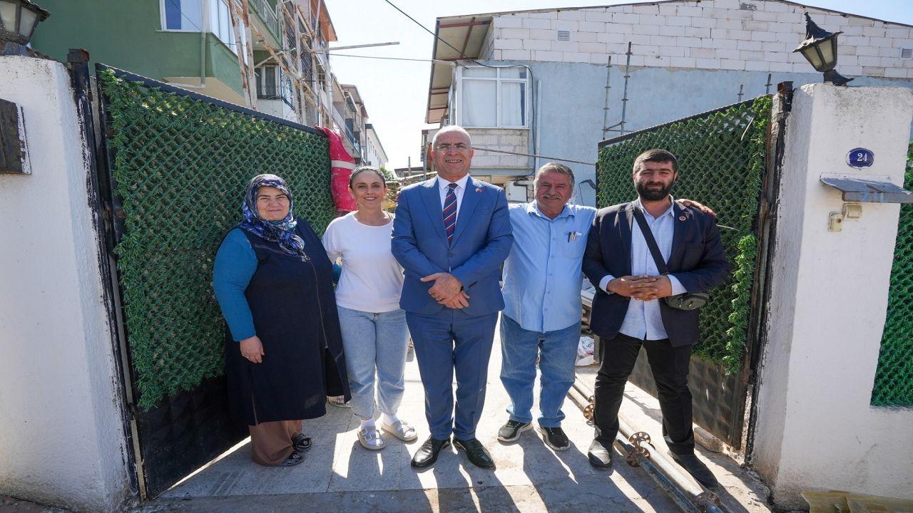 &quot;Gaziemir Belediyesi’nden yangında zarar gören evlere yardım eli&quot;