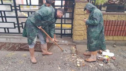 Kuzey Ege’de Etkili Olan Yağışa Ayvalık Belediyesi’nden Anında Müdahale